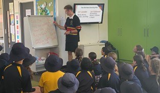 Lachlan Patterson’s Leadership Visit to Newport Lakes PS