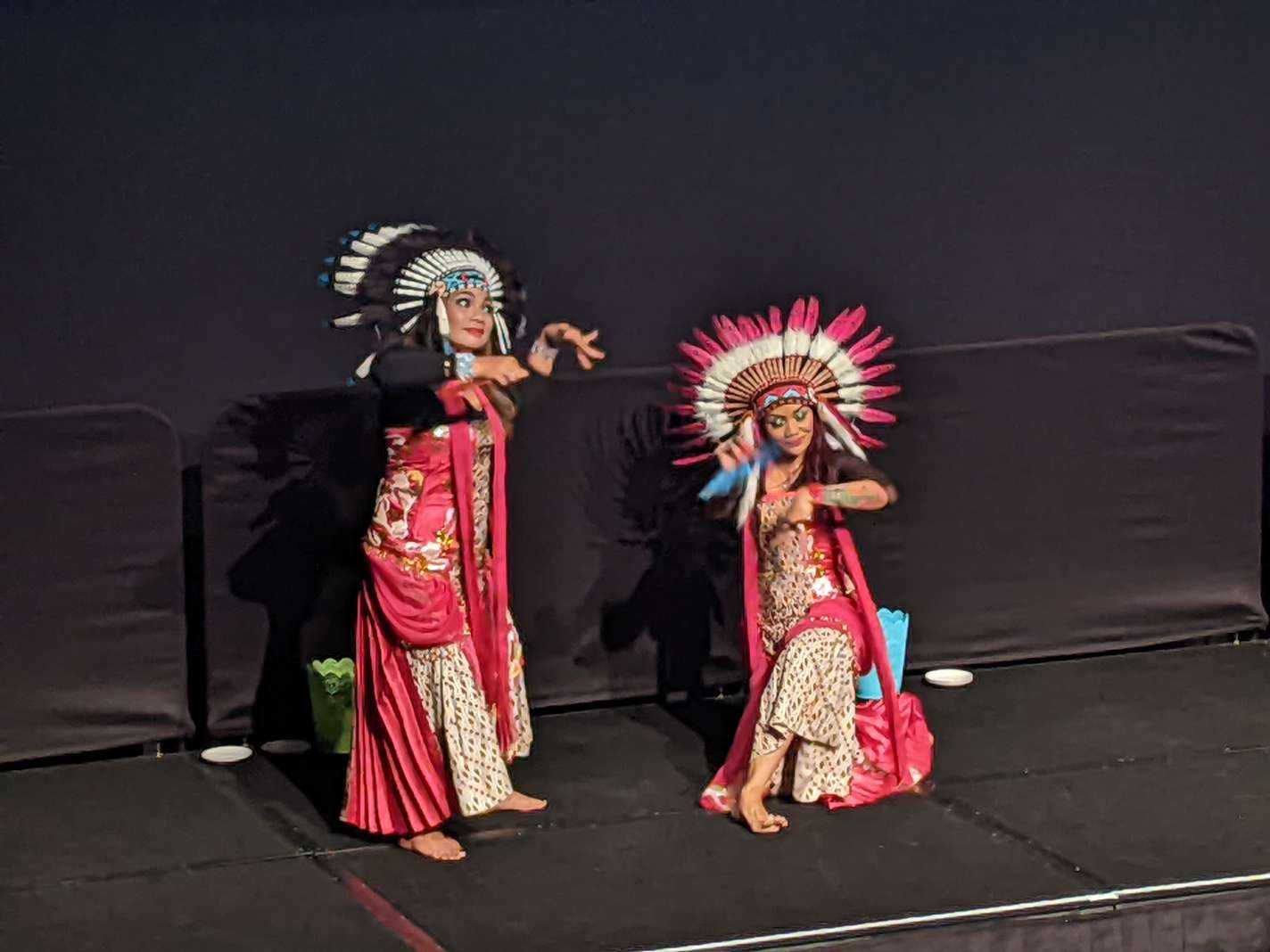 Dance performance at the school screening of the Indonesian Film Festival of Melbourne.