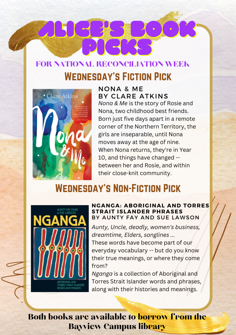 Reconciliation Week - Book recommendations