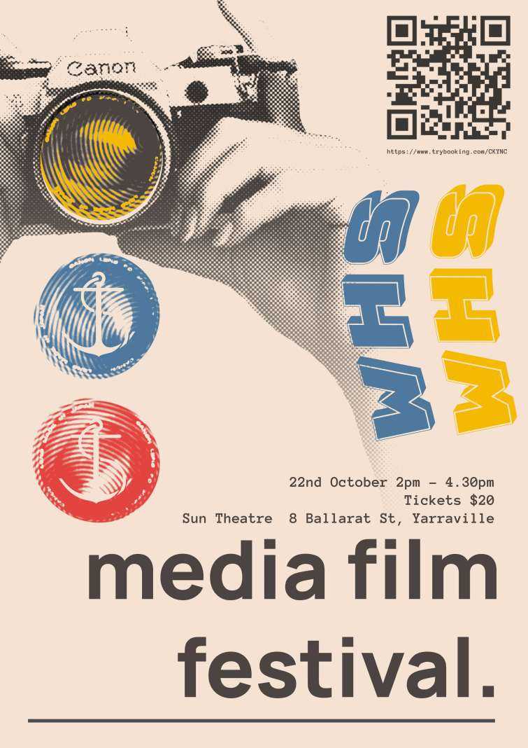 Film Festival Poster designed by Alyssa Cunanan