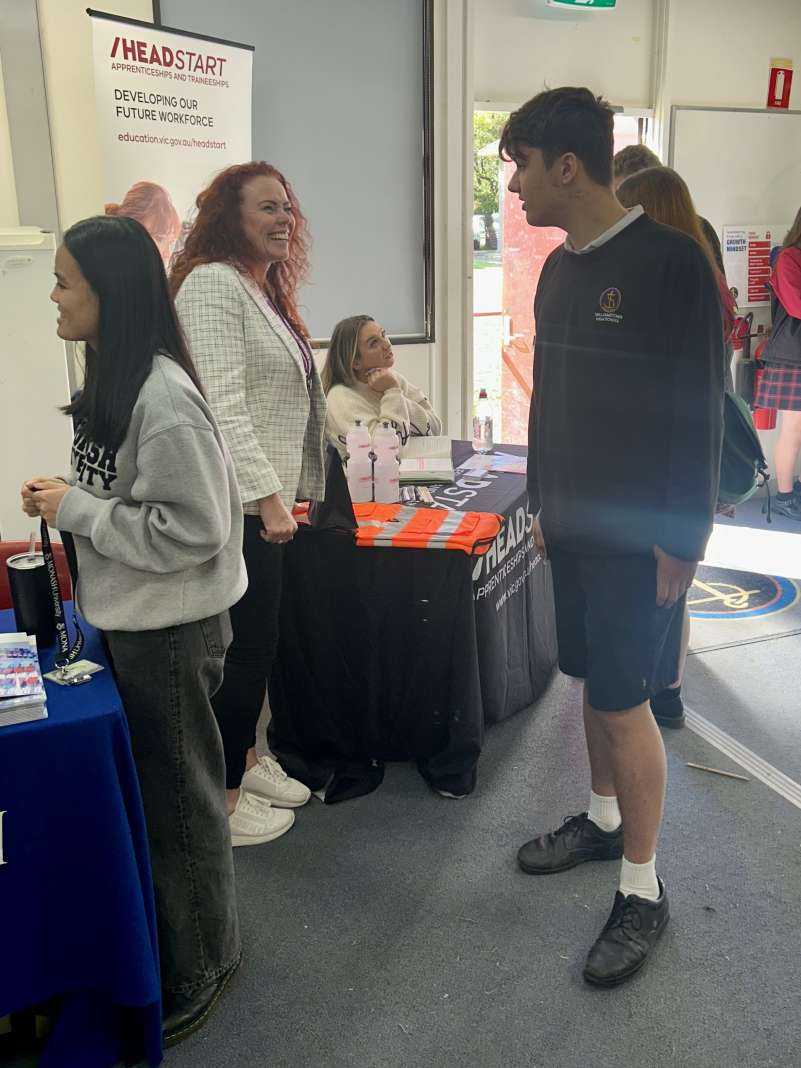 Lots of valuable insight gained at the WHS Careers Expo