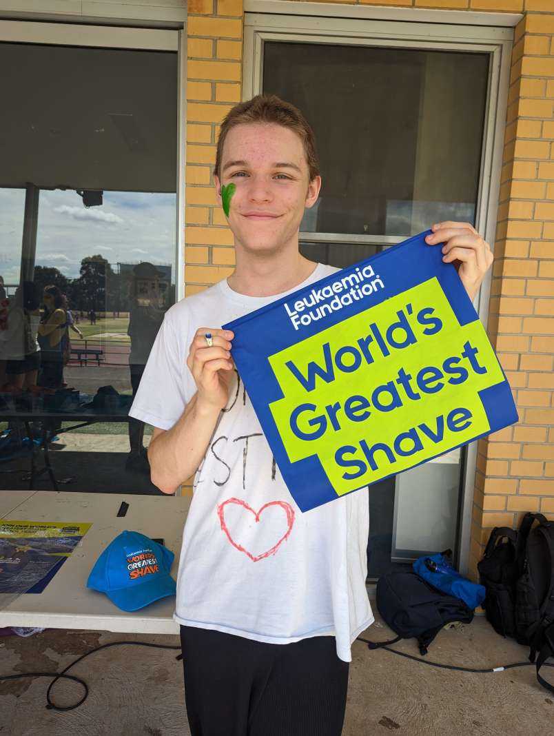 Over $1000 raised for the World's Greatest Shave