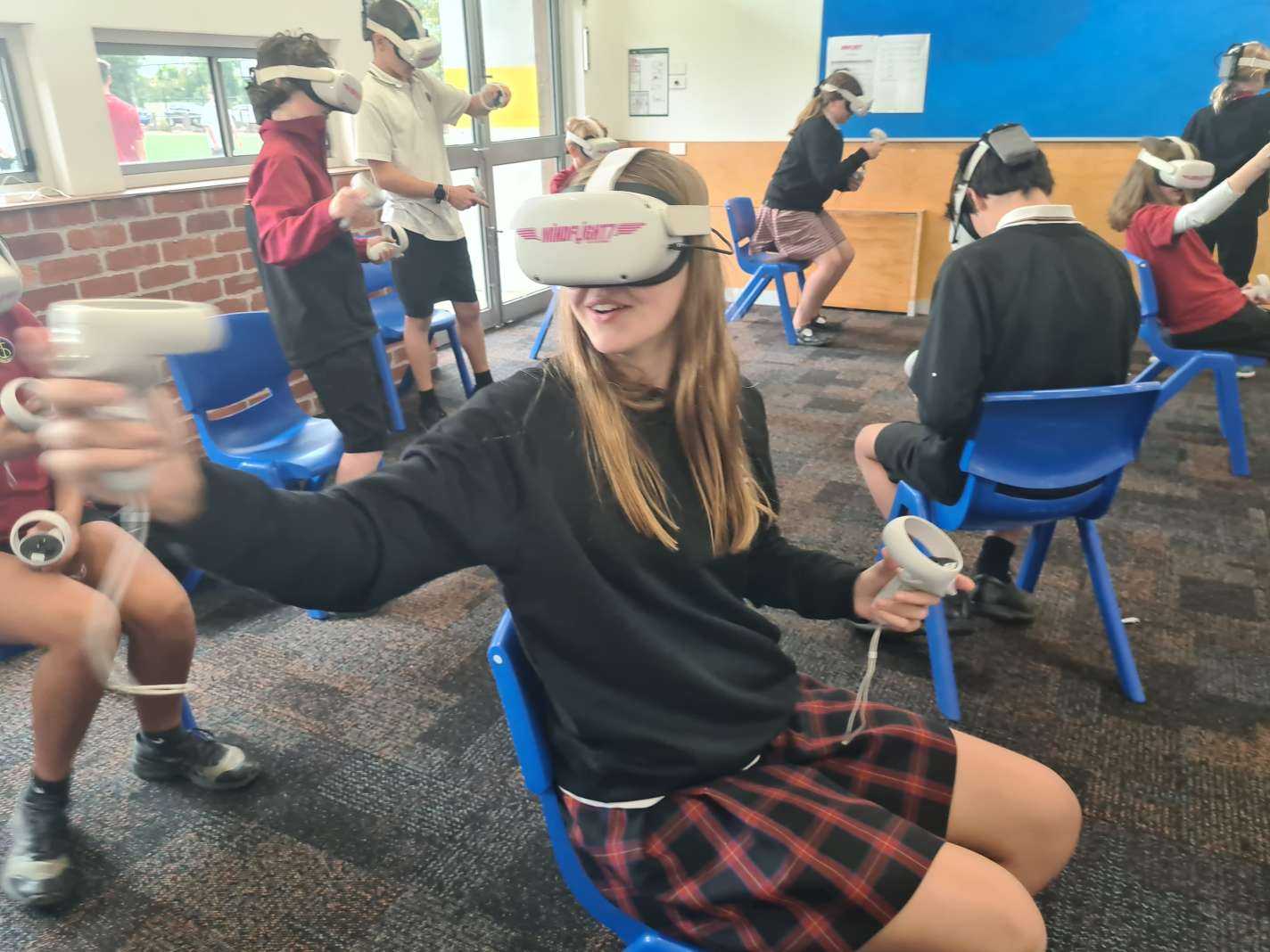 VR Captain Amy, Year 8