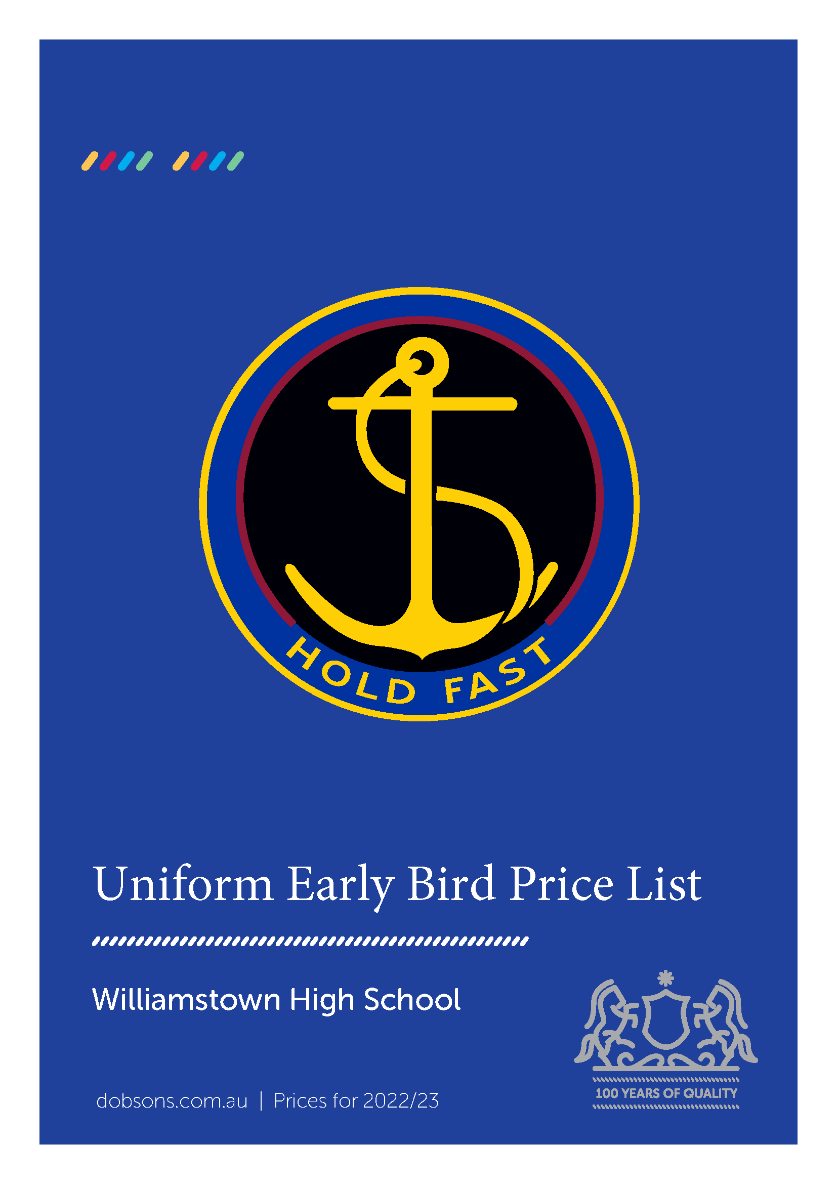 Early Bird Price List